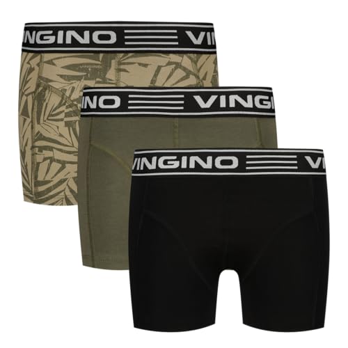 Vingino Boys WO25 Graphic 3-Pack Boxer Size L of The WO25 Collection von Vingino