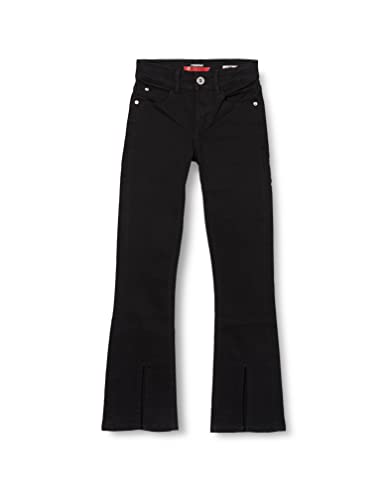 Vingino Girl's Britte Split Jeans, Black, 164 von Vingino