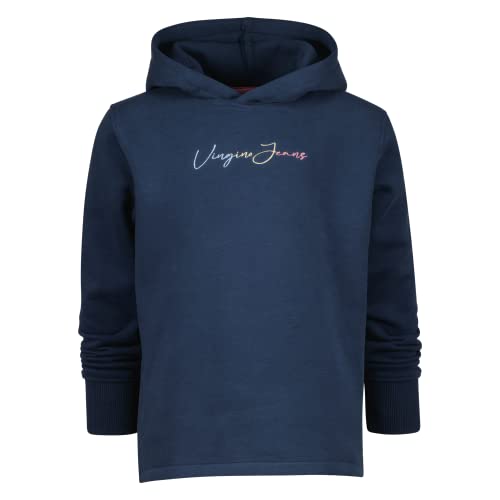 Vingino Girl's NANJA Hooded Sweatshirt, Dark Blue, 176 von Vingino