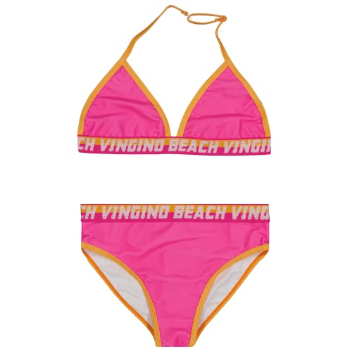 Vingino Girl's ZOFINA Bikini Set, Pink Glo, 152 von Vingino