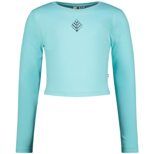 Vingino Girls G-Basic-Crop Rib Longsleeve in Colour Artic Blue in Size 12 von Vingino