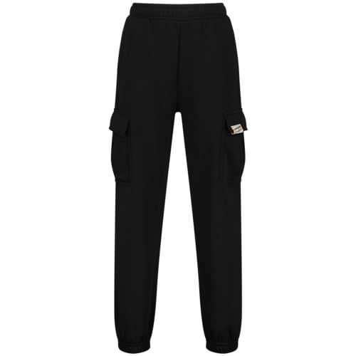 Vingino Girls G-Basic-Sweat-Cargo Pant in Colour Deep Black in Size 8 Vingino Girls G-Basic-Sweat-Cargo Pant in Colour Deep Black in Size 8 von Vingino