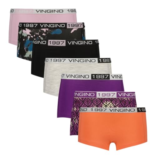 Vingino Girls G-WO25-5 Multi 7 Pack Hipster Size XXL of The WO25 Collection von Vingino