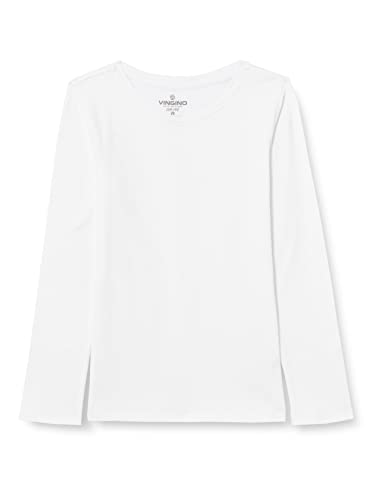 Vingino Girls Girls Longsleeve in Color Real White Size XXS von Vingino