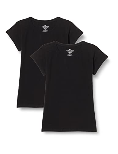 Vingino Girls Girls T-Shirt (2-Pack) in Color Deep Black Size XL von Vingino