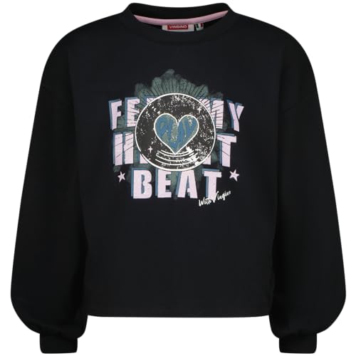 Vingino Girls Jeanin in Colour Deep Black in Size 10 von Vingino