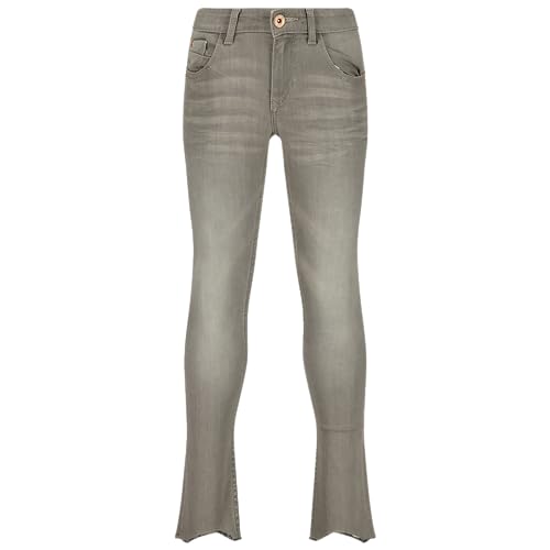 Vingino Girls Jeans Amia Cropped in Color Light Grey Size 6 von Vingino
