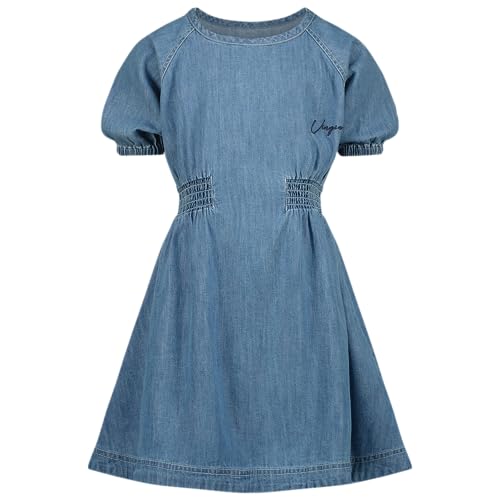 Vingino Girls Midi Dress Parinna in Color Mid Blue Wash Size 12 von Vingino