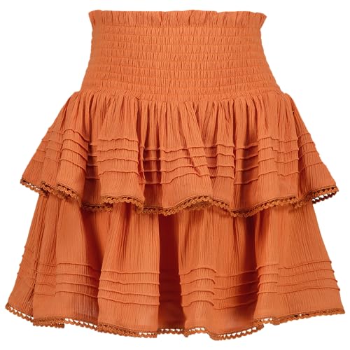 Vingino Girls Mini Skirt Qalice in Color Baked Brown Size 8 von Vingino