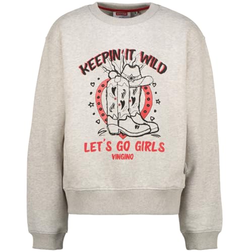 Vingino Girls Noah in Color Light Grey Melee Size 12 von Vingino