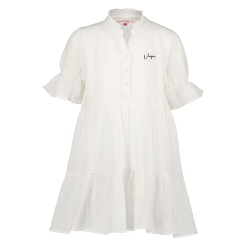 Vingino Girls's PEMMA Casual Dress, Real White, 10 von Vingino