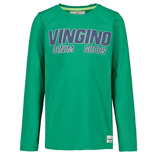 Vingino Jungen Longsleeve Shirt Langarm JAFARO Hunter Green (128) von Vingino