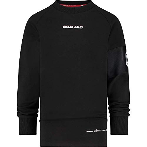Vingino Jungen Sweatshirt Pullover Daley Blind NEMINO deep Black (152) von Vingino
