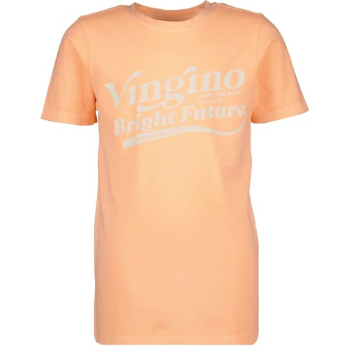 Vingino Boy's HAZU Shirt, Bright Neon Orange, 152 von Vingino