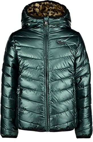 Vingino Mädchen Girls Winter Jacket Tirze Jacke, Dark Green, 8 EU von Vingino