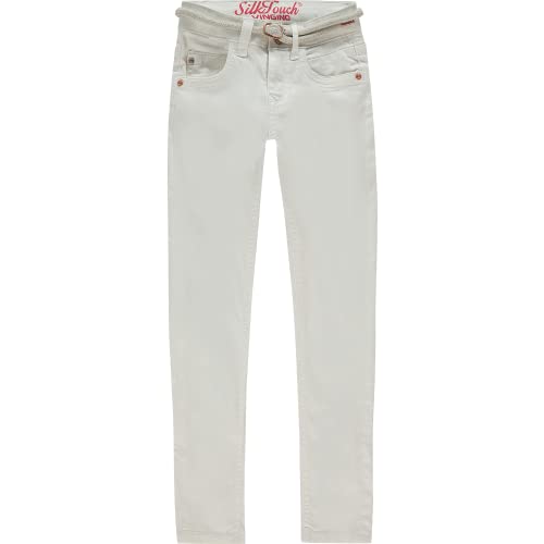 Vingino Mädchen high Waist super Skinny Jeans Hose Belize Color real White (164) von Vingino