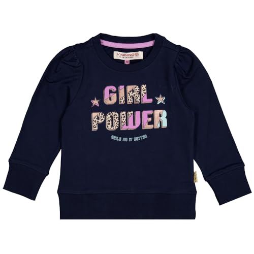 Vingino Mini Mädchen Pullover Sweatshirt NENA Dark Blue (104) von Vingino