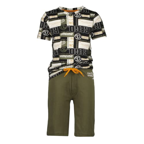 Vingino Boy's WEZA Pajama Set, Army Green, L von Vingino