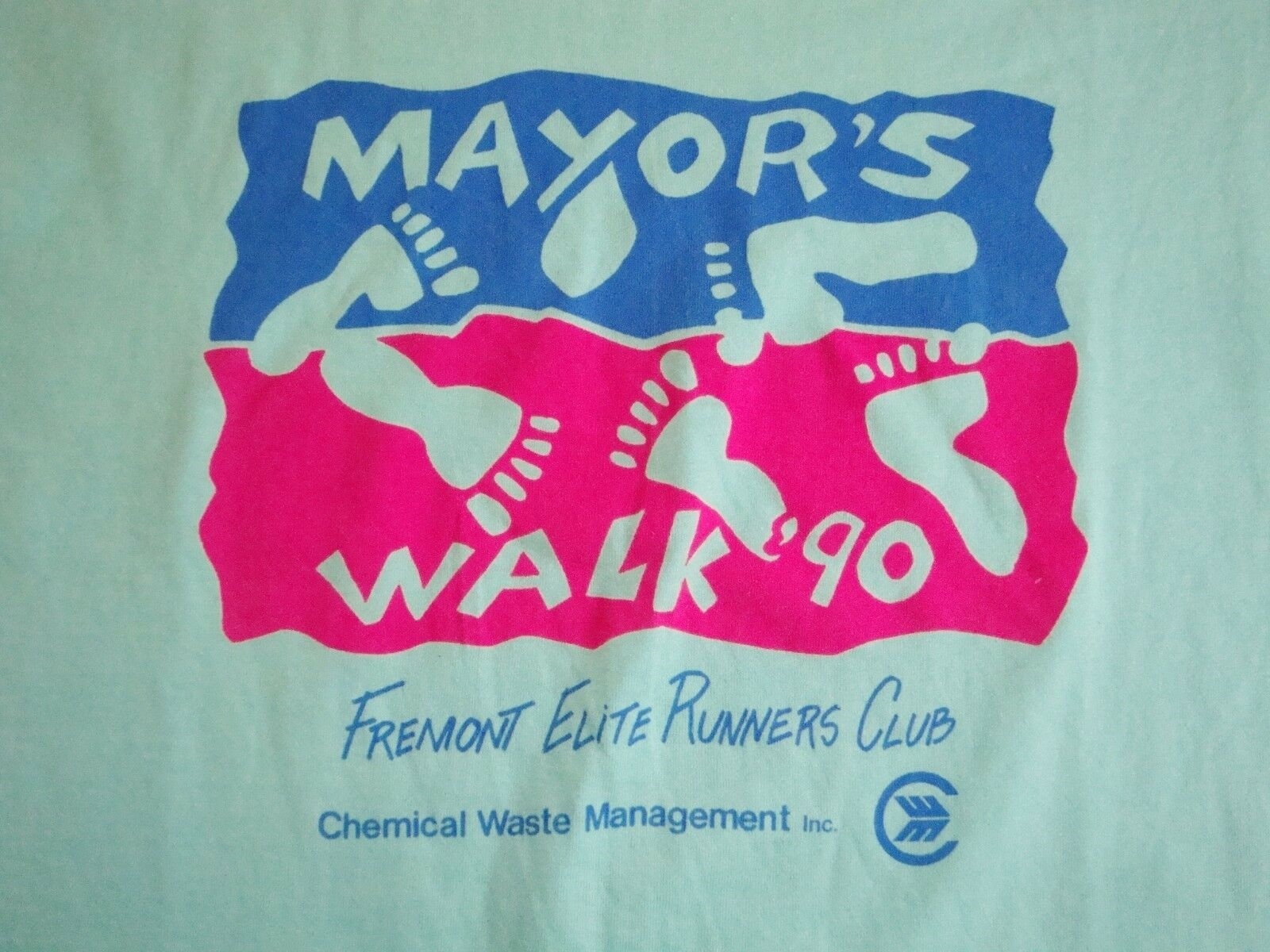 Jahrgang Bürgermeister Gehen 1990 90 Er Fremont Runners Club Marathon Spaß Laufen T Shirt M von VinnieVtg