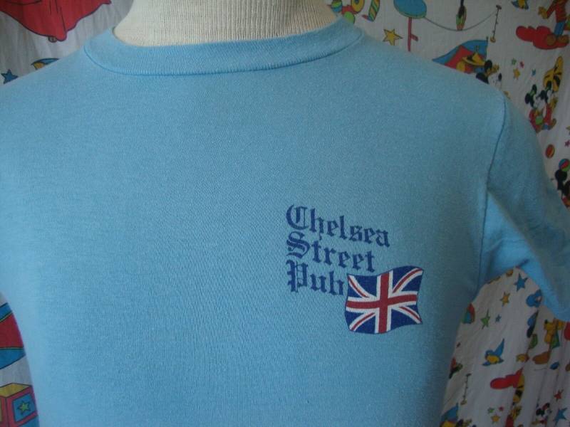 Jahrgang Chelsea Street Pub England Uk Bier T Shirt Sz Xs von VinnieVtg