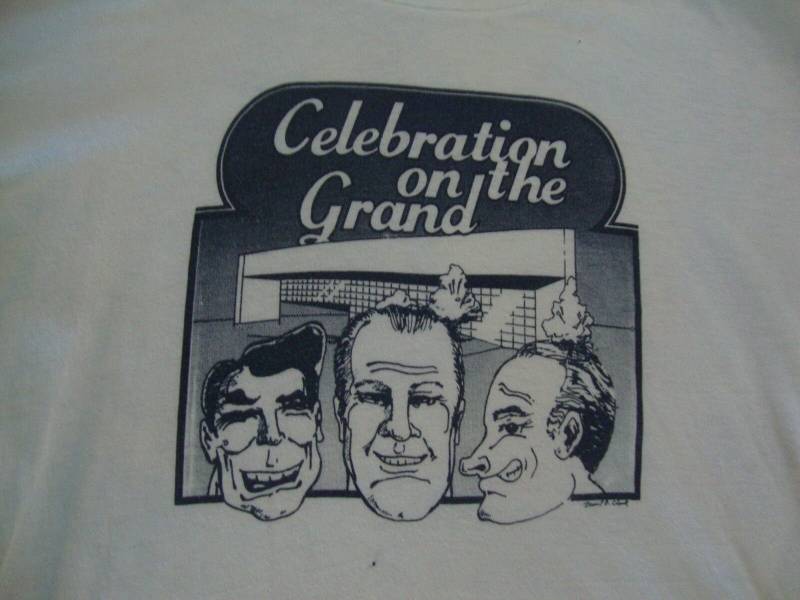 Jahrgang Gerald Ford Präsidentenmuseum Der Grand Ronald Reagan Nixon T Shirt M von VinnieVtg