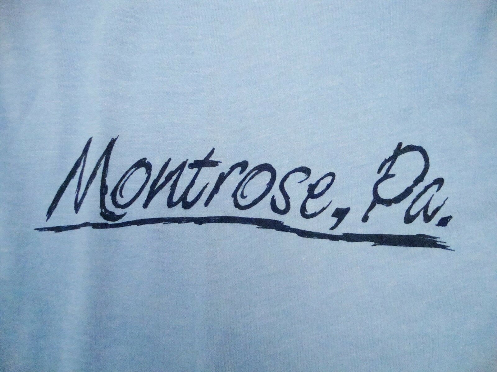 Jahrgang Montrose Pennsylvania Tourist Soft T Shirt S von VinnieVtg