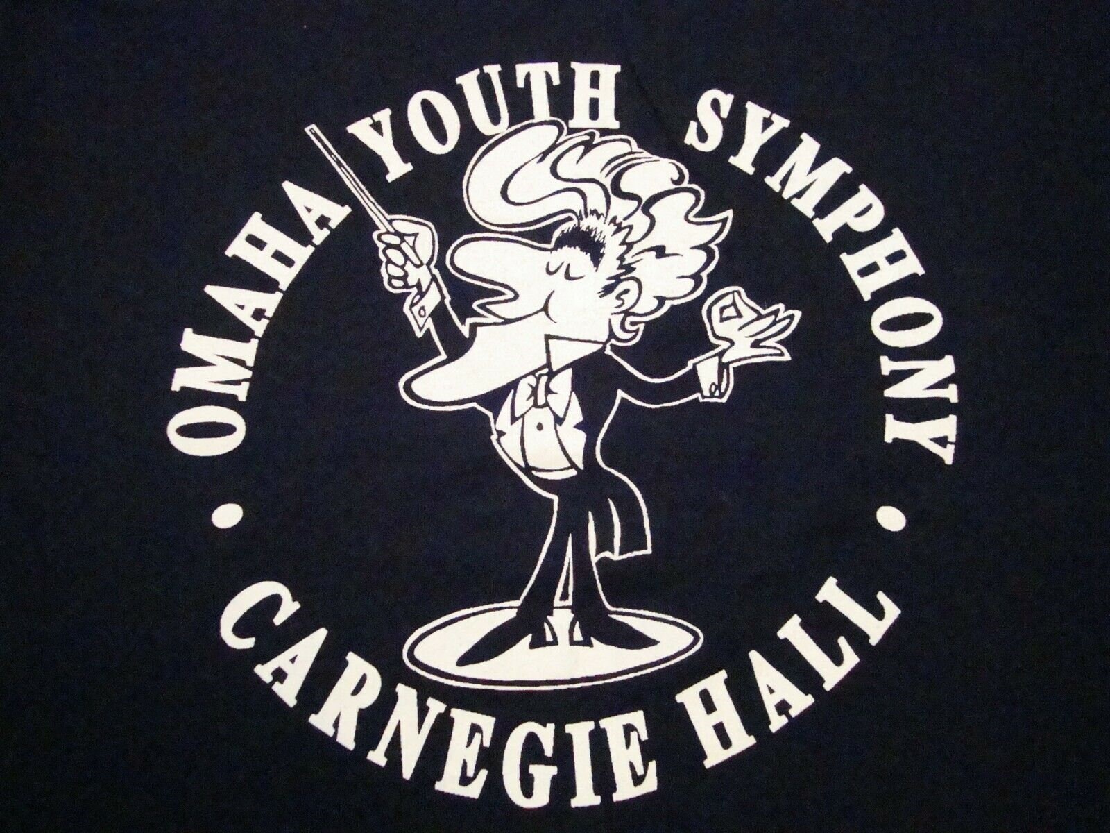 Jahrgang Omaha Jugend Symphonie Carnegie Hall 1990 90Er Jahre Kinder Musik T Shirt M von VinnieVtg