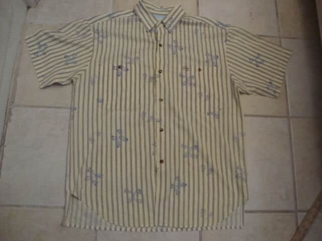 Jahrgang Pch Pacifica Via Strada Surfbrett Skateboard 80Er Jahre Button Nach Unten Shirt M von VinnieVtg