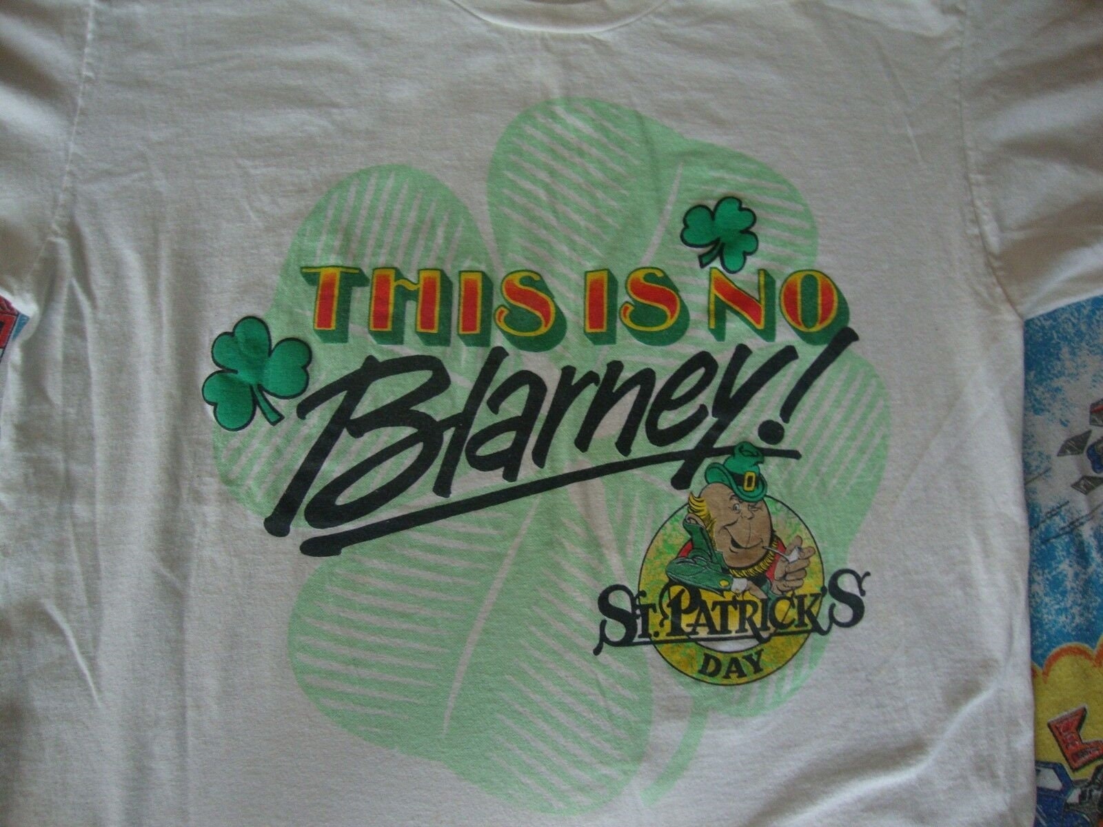 Jahrgang St. Patricks Day Dies Ist Keine Blarney T Shirt Erwachsene Größe Xl von VinnieVtg