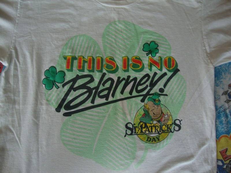 Jahrgang St. Patricks Day Dies Ist Keine Blarney T Shirt Erwachsene Größe Xl von VinnieVtg