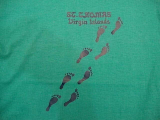 Jahrgang St. Thomas Jungferninseln Urlaub Und Tourist T Shirt M von VinnieVtg