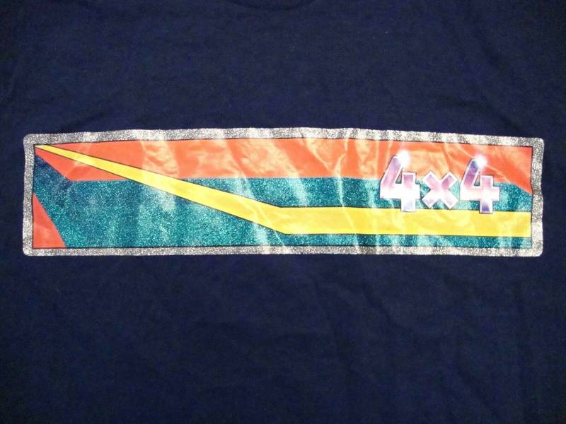 Vintage Lkw 4 X Liebhaber Eisen Auf Design 50/50 Weiche Blaue T Shirt M/Xl von VinnieVtg