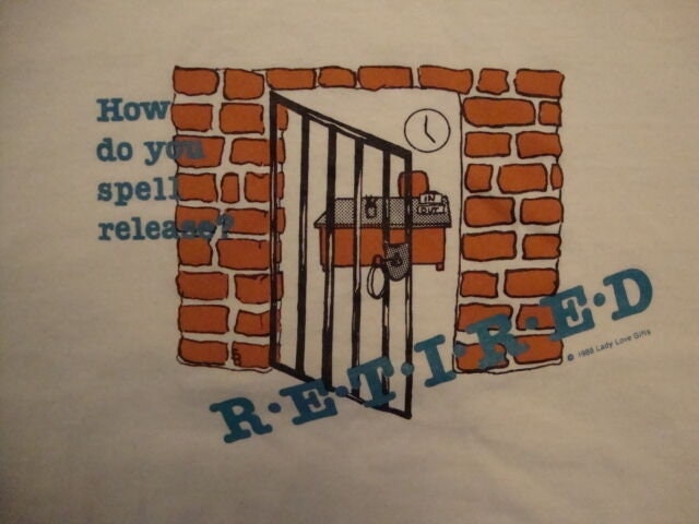 Vintage Wie Buch Sortier Release Lustige Arbeit Weiß Weiche T Shirt Größe Xl von VinnieVtg