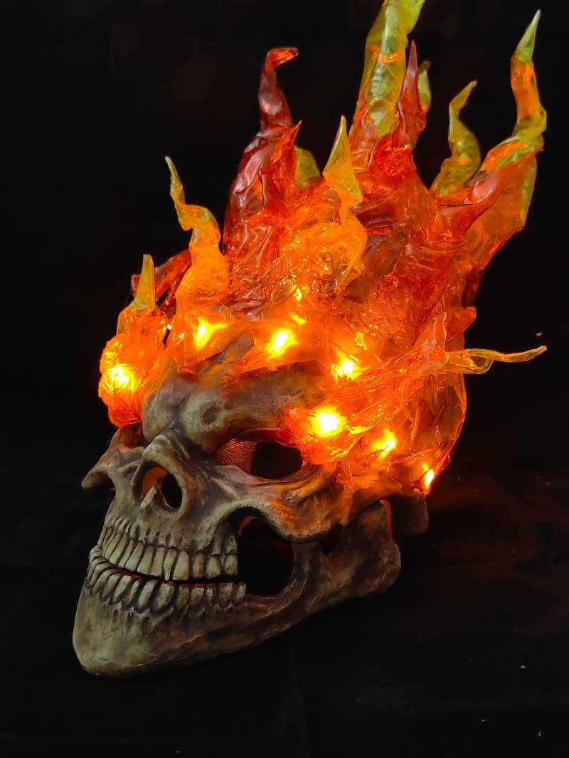Neu Inspirierte Ghost Rider Maske von VinnysProps