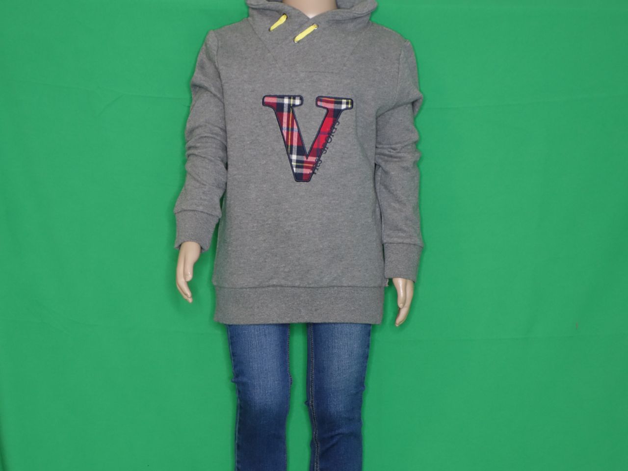 Vinrose Sweater Pullover Junge grau von Vinrose