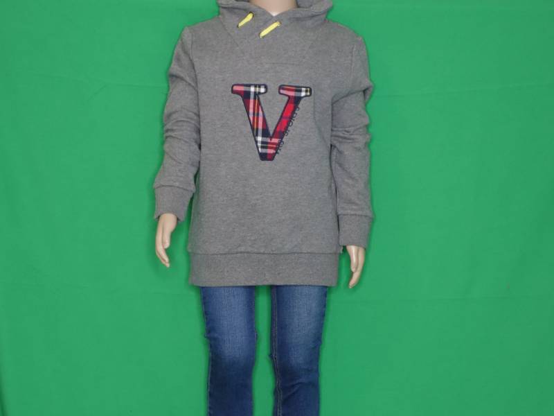 Vinrose Sweater Pullover Junge grau von Vinrose