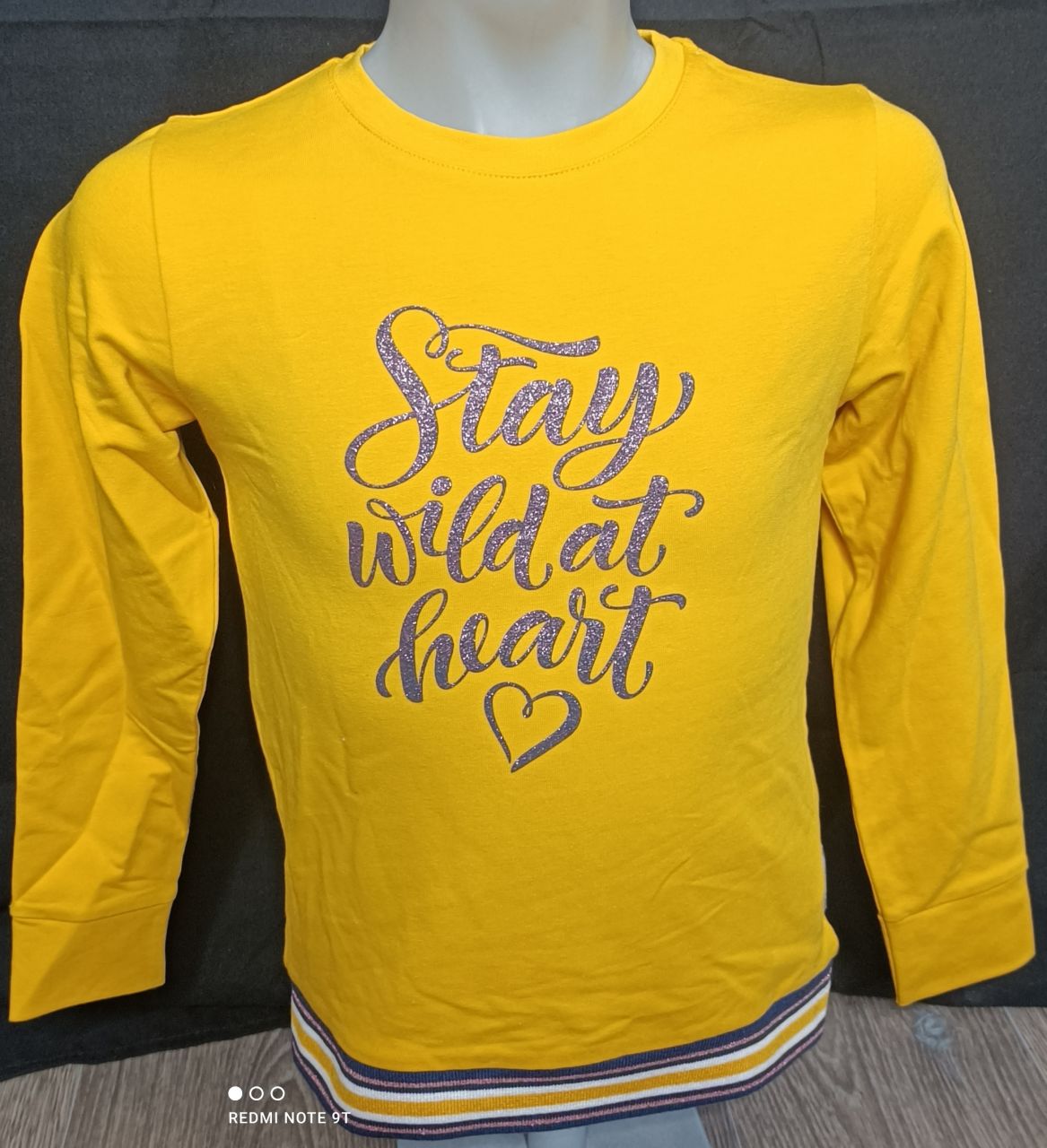 Vinrose Sweater Pullover gelb Mädchen von Vinrose