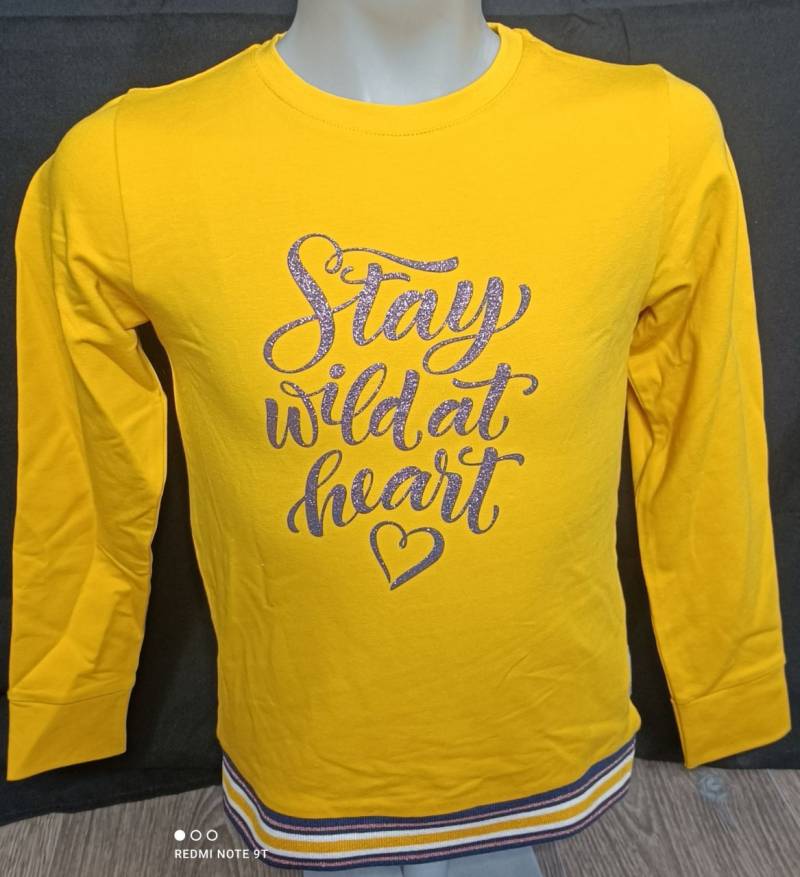 Vinrose Sweater Pullover gelb Mädchen von Vinrose