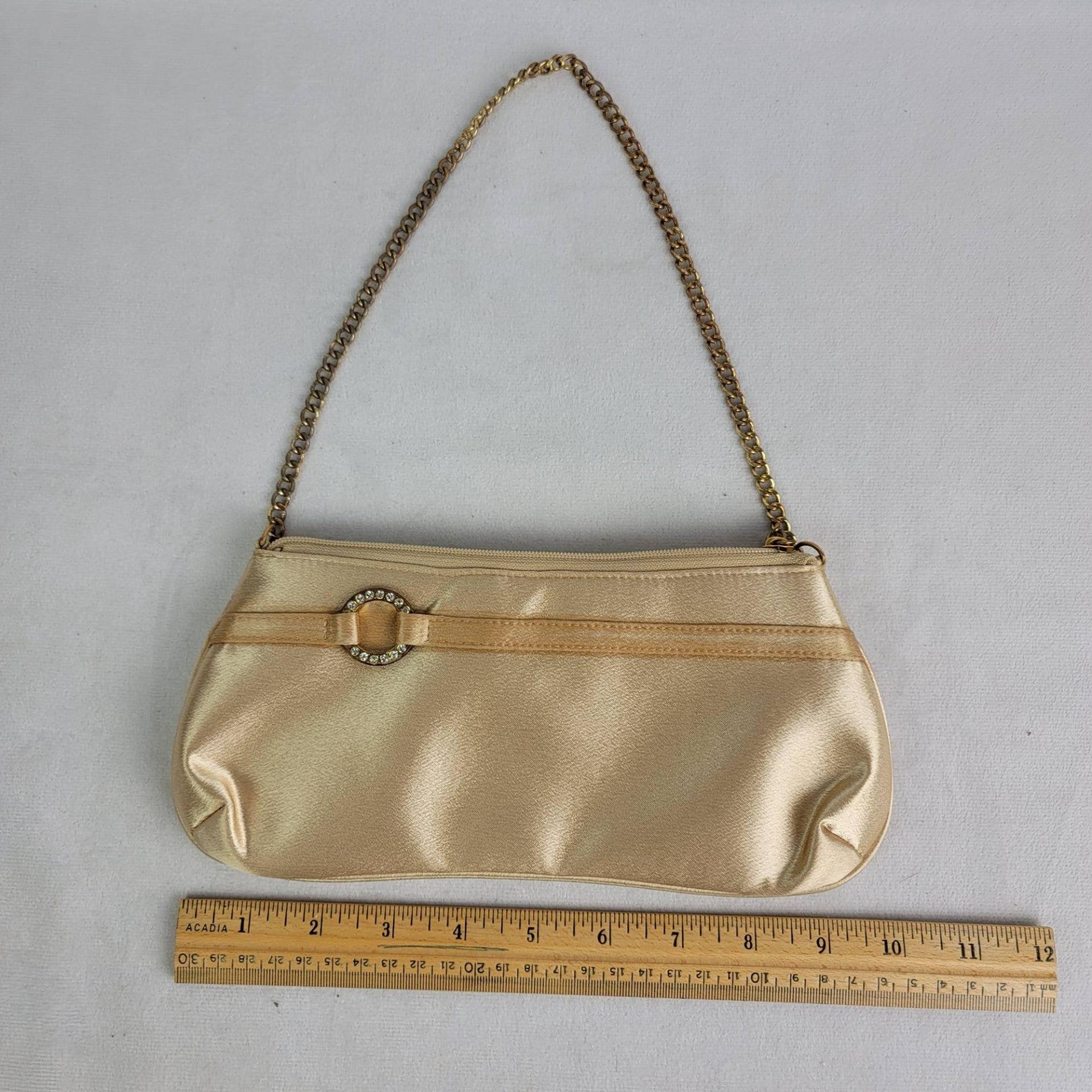 Vintage Damen Clutch Handgelenk Handtasche Gold Diamant Ring |Abendtasche von VintAgeandMore7