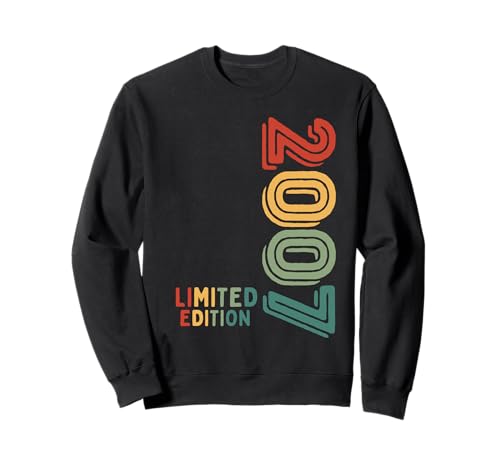 Vintage 2007 Limited Edition 18th Birthday 18 Years Boy Girl Sweatshirt von Vintage 2007 18th Birthday Men Women Tees