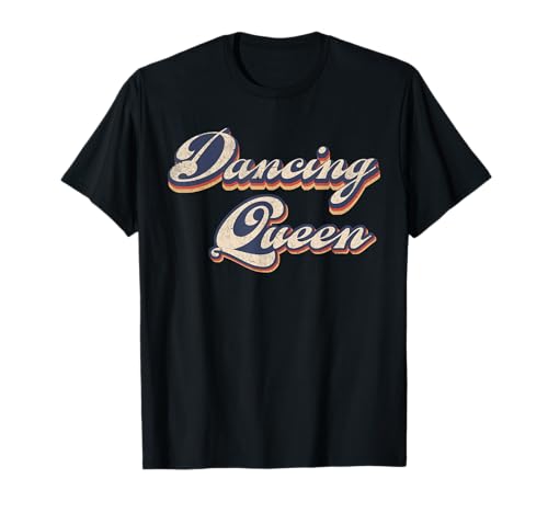 Tanzende Königin Retro Tanz Mama Vintage Tanzen 70er Jahre T-Shirt von Vintage 70s Dancing Queen Retro Classic Clothing