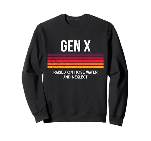 Gen X Retro Cassette Video Funny Nostalgic Women Men Sweatshirt von Vintage 80s 90s GenerationX Classic Retro Apparel