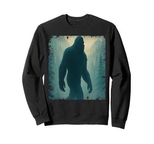 Bigfoot In The Forest Adventure Outdoor-Liebhaber Herren Damen Sweatshirt Bigfoot In The Forest Adventure Outdoor-Liebhaber Herren Damen Sweatshirt von Vintage Adventure Camping Mountain Hiking