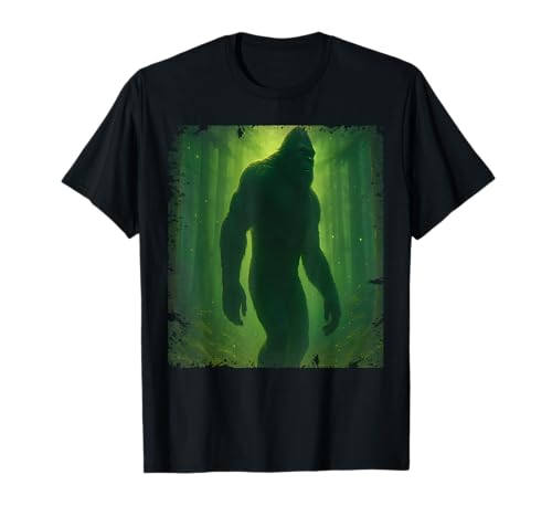 Bigfoot In The Forest Adventure Outdoor-Liebhaber Herren Damen T-Shirt Bigfoot In The Forest Adventure Outdoor-Liebhaber Herren Damen T-Shirt von Vintage Adventure Camping Mountain Hiking