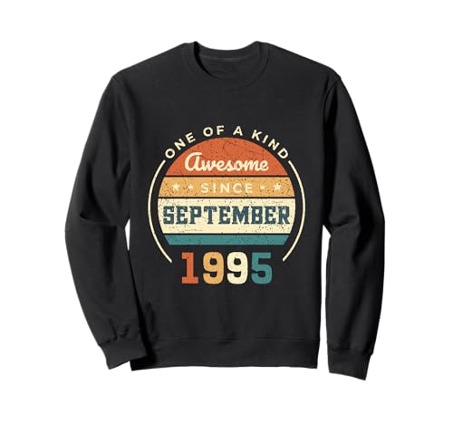 Tolles Retro-Design, seit September 1995, Geburtstag für Herren und Damen Sweatshirt von Vintage Awesome Since September 1995 Birthday