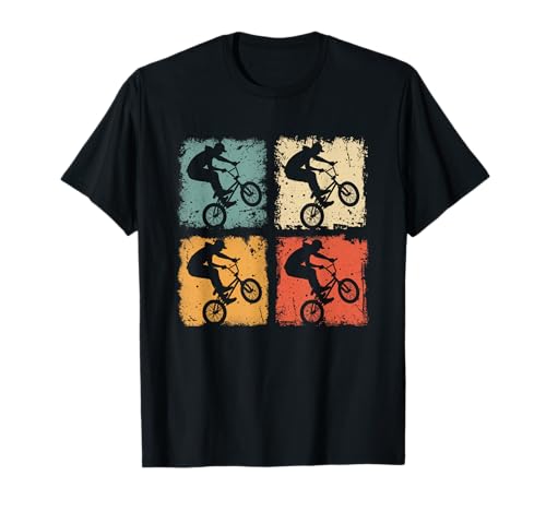 BMX Bike Biker Grafik für Kinder und Jugendliche Vintage Fahrrad T-Shirt von Vintage BMX Bike Lover Designs for Men And Kids