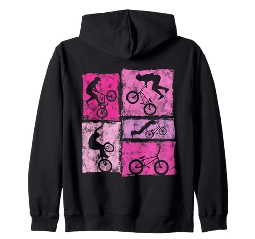 BMX Bike Design für Männer Frauen und Kinder Retro Fahrrad Kapuzenjacke von Vintage BMX Bike Lover Designs for Men Women Kids