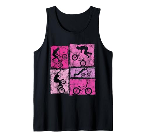 BMX Bike Design für Männer Frauen und Kinder Retro Fahrrad Tank Top von Vintage BMX Bike Lover Designs for Men Women Kids