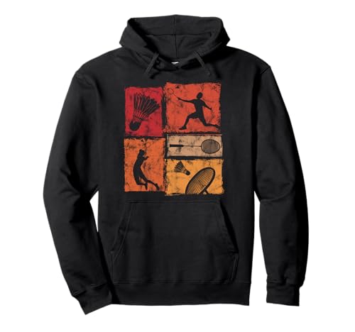 Retro Badminton Sport Vintage Stil für Männer Frauen Kinder Pullover Hoodie Retro Badminton Sport Vintage Stil für Männer Frauen Kinder Pullover Hoodie von Vintage Badminton Designs for Men Women Kids