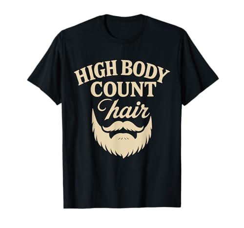Herren Lustiger Bart-Witz mit hoher Körperanzahl für Männer, bärtige Väter T-Shirt Herren Lustiger Bart-Witz mit hoher Körperanzahl für Männer, bärtige Väter T-Shirt von Vintage Beard Humor Men Apparel
